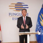 Leonel Fernández habla en la apertura de la nueva sede de FUNGLODE en España